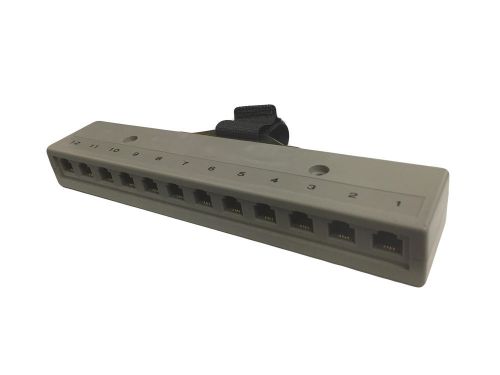 R.j. enterprises 800t12-m harmonica connector 12 port (mjale) for sale