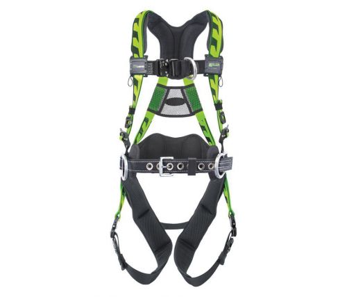 Miller Full Body Harness, Ladder Climbing, S/M, 400 lb. Cap., AAF-QCBDPSMG |KN2|