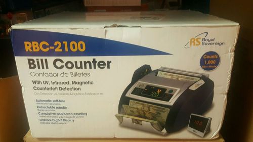 RS Bill Counter UV Infrared Magnetic Counterfeit Detector RBC-2100