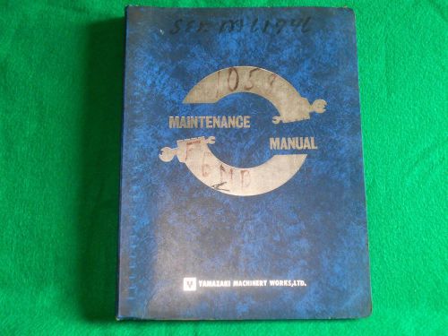 Mazak Power Center V-7.5 Mill Maintenance Manual- Fanuc 6MB