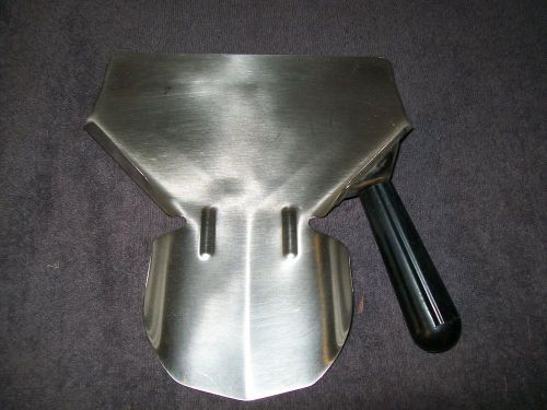COMMERCIAL STAINLESS STEEL FRENCH FRY/POPCORN SCOOP