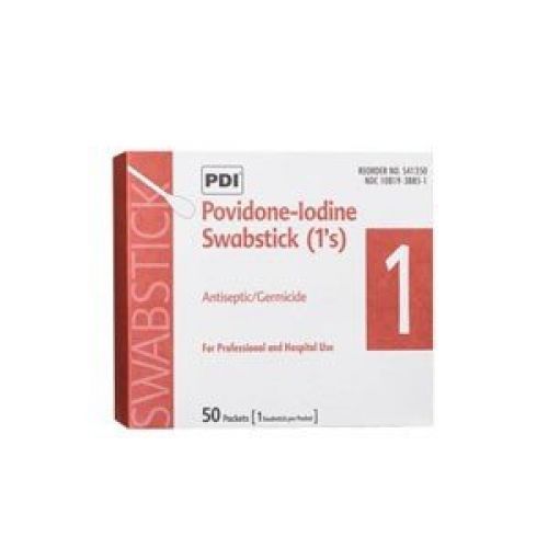 Pdi pyb40600 - pdi inc. pvp iodine prep pad, medium, 1-1/5 x 2-3/5 for sale