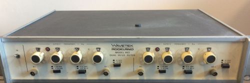 Wavetek 852 Dual HI/LO Analogue Fillter