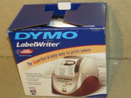 DYMO LABELWRITER TURBO 330  LABELING SYSTEM w/ box