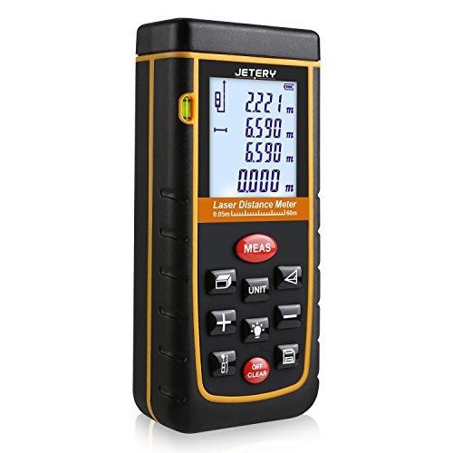 Tacklife (Jetery) 60m (0.16 to 196 Feet) Professional Laser Measure Portable
