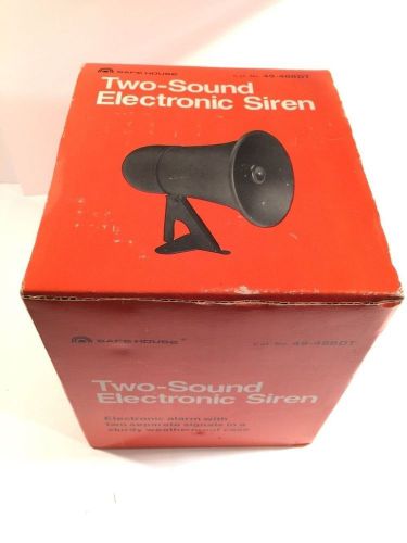 Safe House Two Sound Electronic Siren 49-488DT Radio Shack NEW