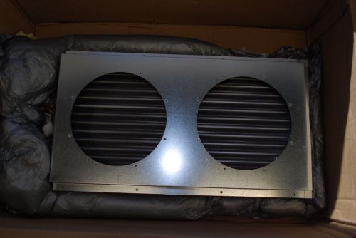 New ~ lytron m14-240sb1 copper oem coil tube-fin heat exchanger with 115v fans for sale