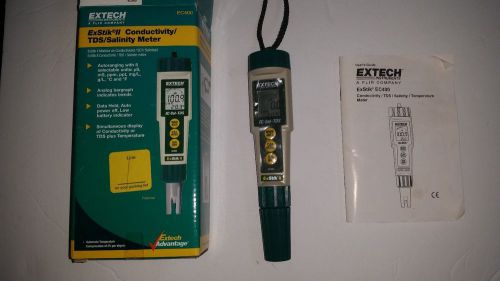 Extech exstik ii conductivity tds salinity meter ec400 for sale