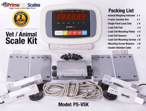 2000lb livestock scale kit for hogs goats sheep alpacas pigs &amp; platform scales for sale