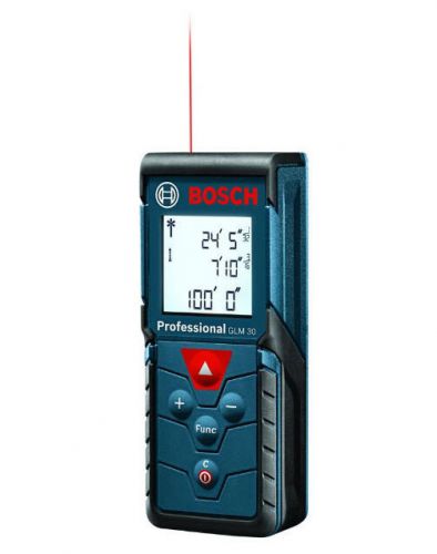 Bosch Professional Digital 100 ft Meter Laser Measure Tape Distance Range Finder