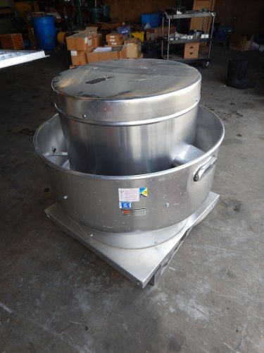 NEW Dayton Upblast Power Ventilator W/Motor 5DVR0 Aluminum Restaurant Exhaust