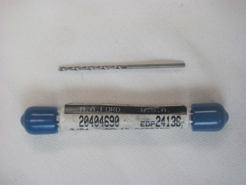 M.A.Ford 20404690 3/64&#034; Solid Carbide Jobbers Drill