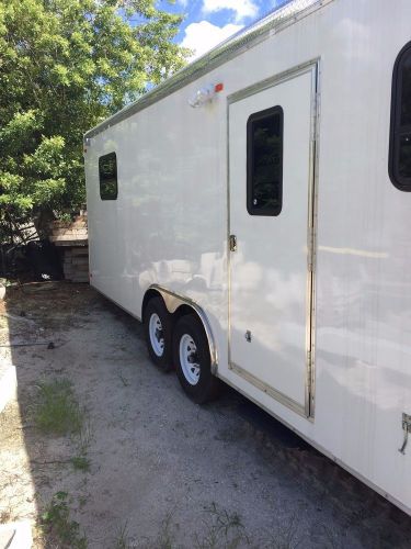New Mobile Office Trailer With Bathroom and AC, 8.5 X 30
