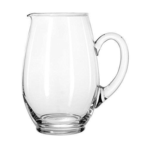 Libbey 1783127, 64 Oz Crisa Mario Glass Water Pitcher, 6/Cs