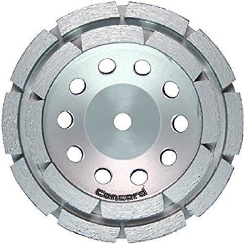 Concord Blades GCD040AHP 4 Inch Double Rowed Diamond Brazed Cup Wheel with 7/8&#034;.