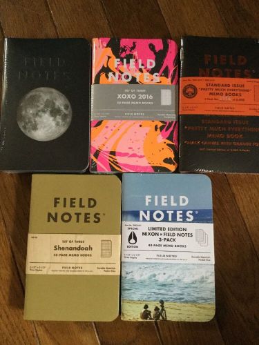 Field Notes Bundle Pretty Much Everything Lunacy 4 Pack Subscriber Xoxo And More