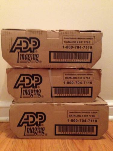 New Genuine ADP 6017766 Black Toner Kit (3pk) Laserstation 1940 6000