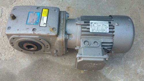 Nord .5 ( 1/2 ) hp electric motor with gear box for sale
