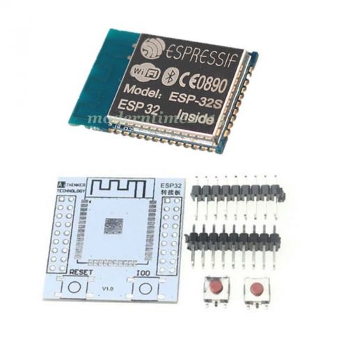 1x ESP-32S Wireless WiFi Bluetooth Module ESP32S ESP8266 + Pinboard Convertor