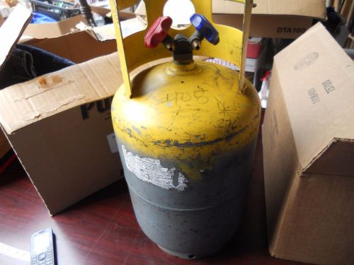 PRE - OWNED A/C Freon Refrigerant Recovery Tank  Used PLEASE SEE PICS- 60326