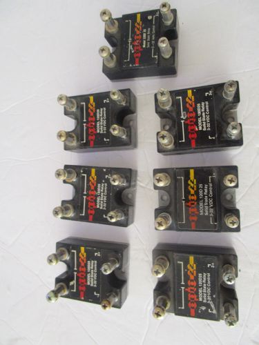 (Lot of 7) Opto 22 Solid State Relays 3-32VDC Control