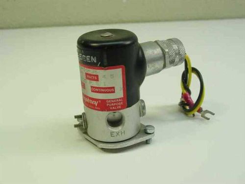 Humphrey solenoid valve inlet-outlet 1/4&#034;npt, 0-125 pressure, 24 volts 4.5 watts for sale