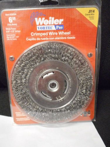 Vortec crimped wire wheel brush,no 36004,  weiler corp for sale