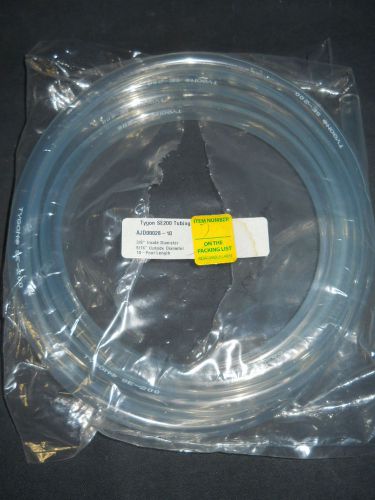 10ft 3/8&#034; id x 9/16&#034; od tygon se200 clear flexible tubing, ajd00028 for sale