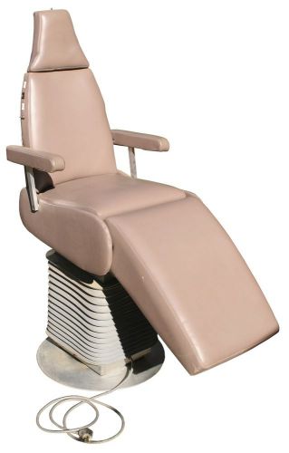Vtg Mid Century Fully Adjustable Electric TATTOO / DENTAL CHAIR Works Perfectly