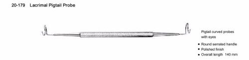 Lacrimal Pigtail Probe Ophthalmic Instrument Ds119