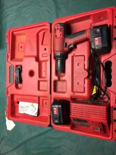 Milwaukee 0612-20 Cordless 1/2&#034; 14.4V Drill Driver Hard Case Manual