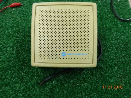 Vintage Motorola TSN6016B Two-Way Radio Speaker VHF UHF Micor Syntor #F