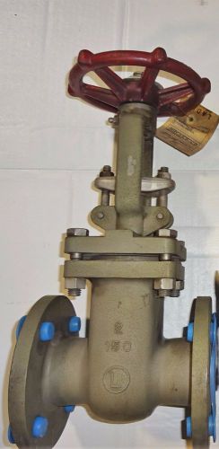 Ladish 2&#034; gate valves 150# rf - hastelloy b                   (#48) for sale