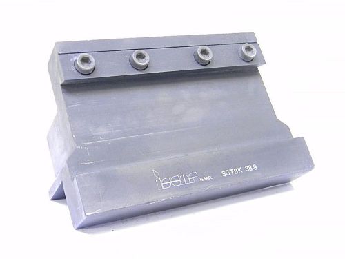 USED ISCAR TOOL BLOCK FOR HEAVY-DUTY PARTING GROOVING BLADE SGTBK 38-9