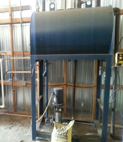 200 GAL BOILER FEEDWATER AND CONDENSATE TANK W/PUMP