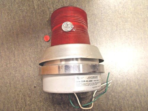 Adaptabeacon 51R-N5-40W Visual Signal Appliance 120VAC 50/60Hz