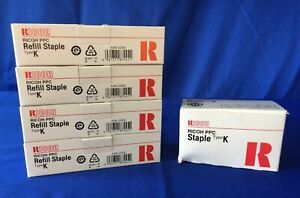 Mixed Lot of RICOH PPC Type K Refill Staples &amp; 1 Staple Cartridge