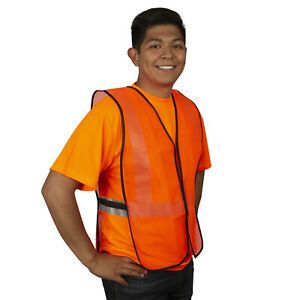 Cordova Orange Safety Vest, One Size Fits All, V100