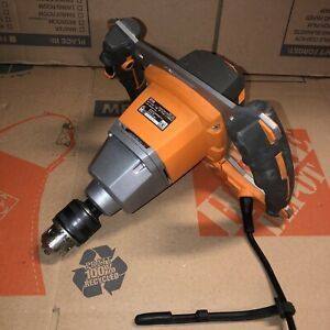 RIDGID Mud Mixer Mortar Grout Paint Single Paddle Mixing Heavy Duty Corded