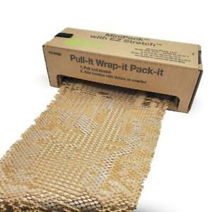 HexcelWrap Cushioning Kraft Paper 15.25&#034; x 300&#039; in Self-Dispensed Box – Eco-Fr