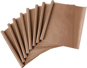 8 Pack Teflon Sheet for Heat Press Transfer Sheet Non Stick Reusable Heat Resist