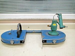 Unitec / Spitznas 5-6031-0010 Pneumatic Air Portable Deep Throat Band Saw Used
