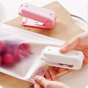 Heat Sealer Plastic Package Storage Bag Mini Sealing Machine Handy Sticker and S