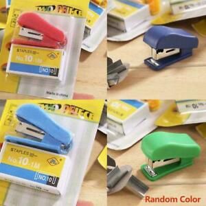 Mini Small Stapler Useful Mini Stapler Staples Set Binding Supplies Offic Fast