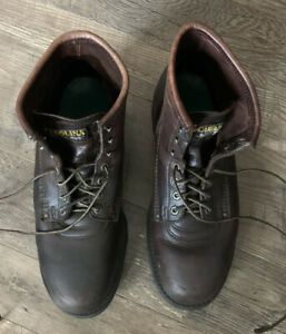 CAROLINA Men&#039;s Steel Toe Brown Work Boots SZ 13