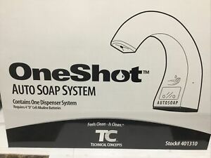 Technical Concepts 401310 OneShot Liquid Soap Dispenser. More than 50 available