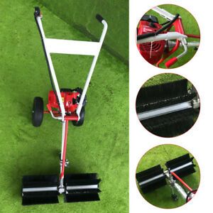 2 Stroke Gas Powered Sweeper  Park Garden Cleanning Machine Set Multifunctional