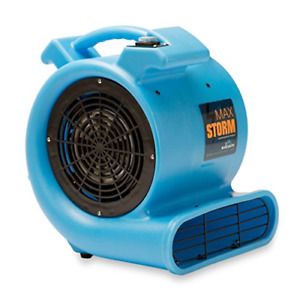 Max Storm Durable Lightweight Air Mover Carpet Dryer Blower Floor Fan for Pro