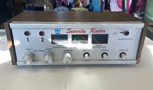 Vintage Security Radar
