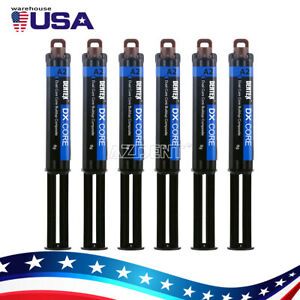 Dentex Dental Resin Dual Cure Composite Core Build Up Light Self Cured A3 / A2
